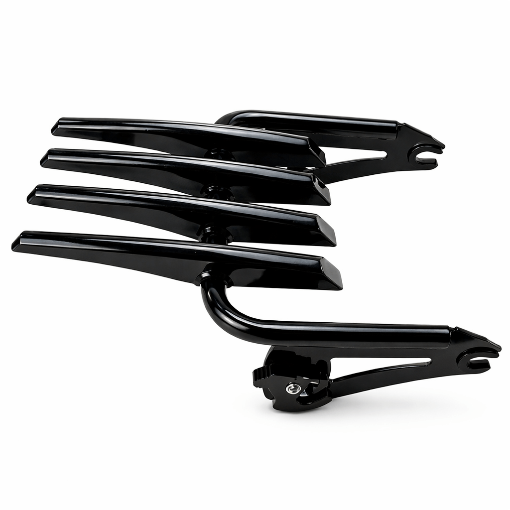 Eagle Lights Detachable Stealth Luggage Rack – Touring Cargo Rack for Harley Touring Models