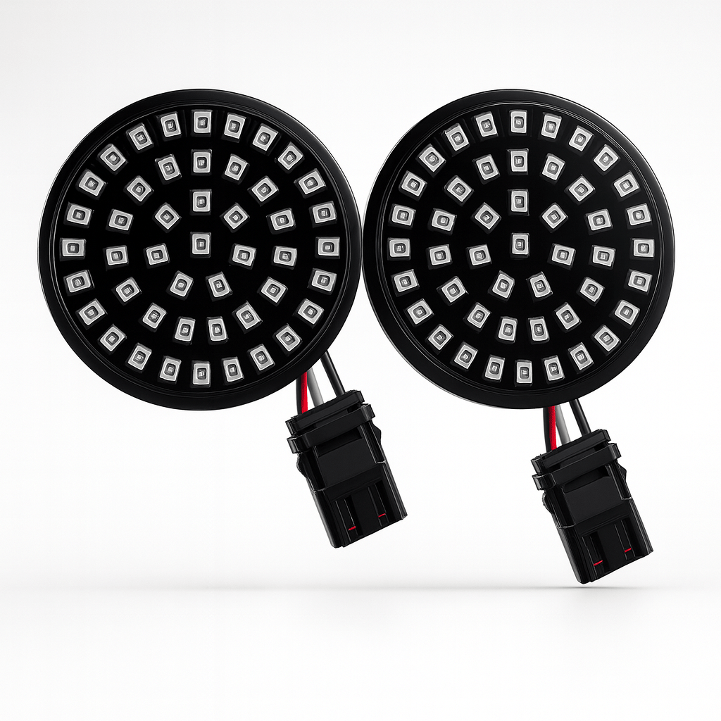 Eagle Lights Midnight Edition Rear LED Turn Signals for 2025+ Softail Models