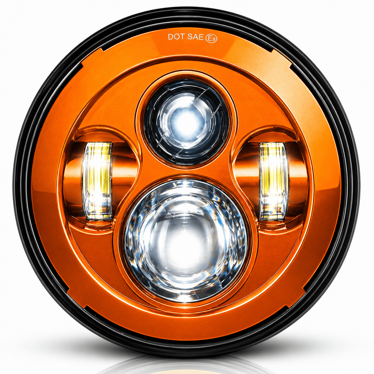 Eagle Lights 7" LED Headlight Kit for Harley-Davidson® and Indian® Motorcycles - Color Matched / Generation I