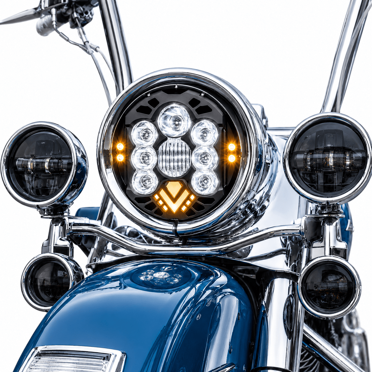 Eagle Lights Apex Pro™ 7" LED Headlight for Harley-Davidson® Motorcycles