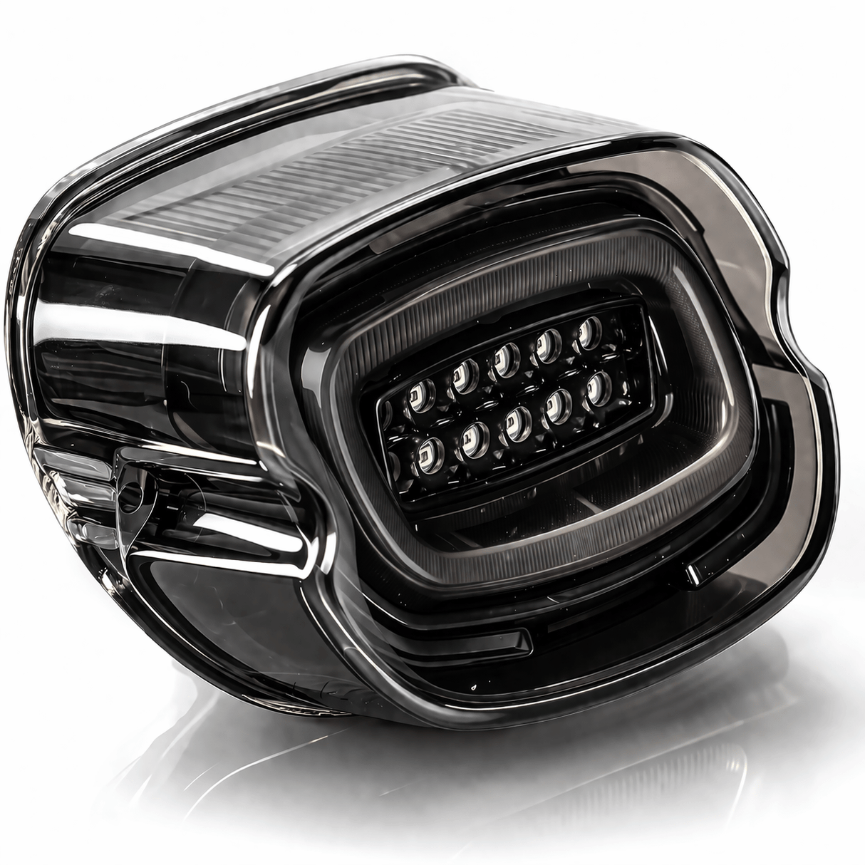 Eagle Lights HALOS Layback LED Tail Light with Turn Signals for Harley-Davidson® Motorcycles