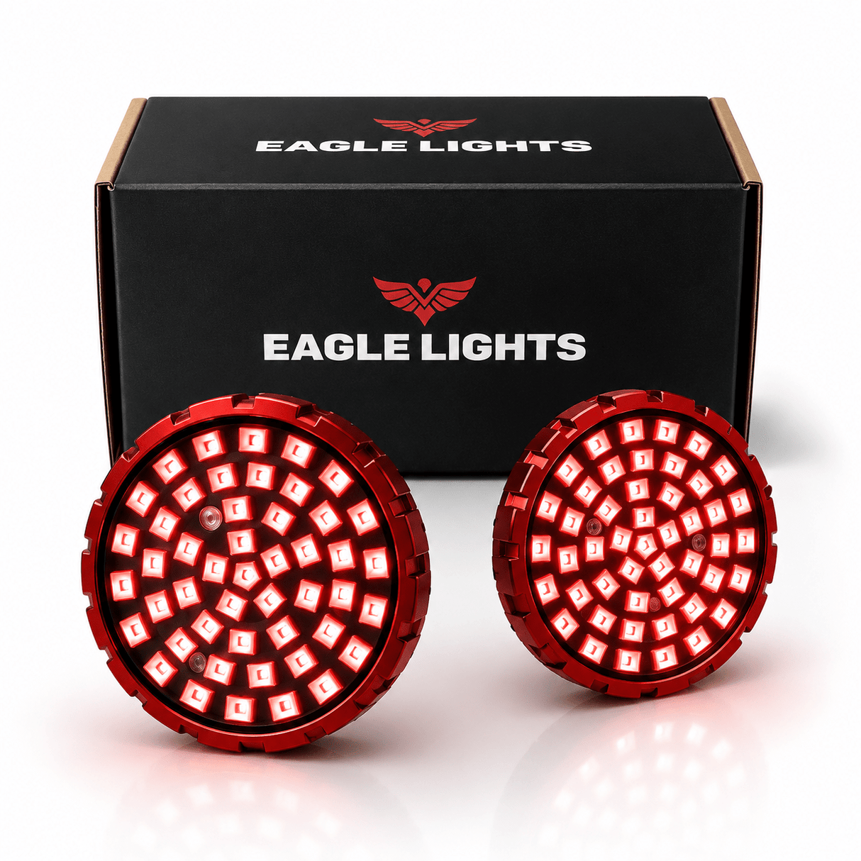 Eagle Lights SUNFLARE Rear 2" LED 1156 Turn Signals for Harley-Davidson®