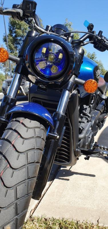 Eagle Lights 5 3/4" 8900 Series Generation III LED Projection Headlight For Indian® Scout, Scout 60, Bobber