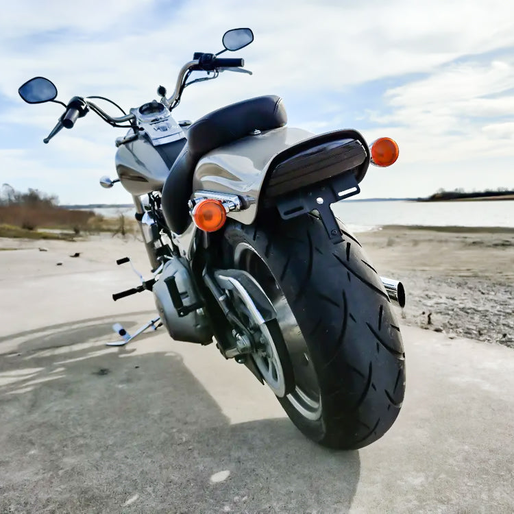 Eagle Lights Bobtail Tri-Bar LED Tail Light with Turn Signals For Harley-Davidson® '06 - Current Softail FXST, FXSTB, FXSTC, FXSTS and FLSTSB