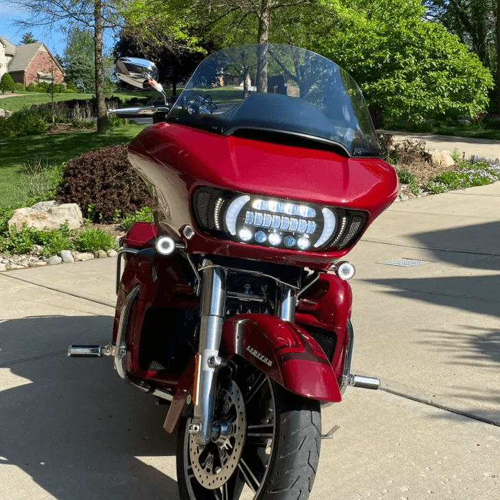 Eagle Lights LED Projection Headlight for Harley-Davidson® 2015 or Newer Road Glide