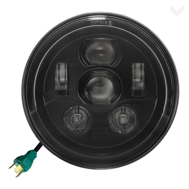 1997-2003 Honda Valkyrie Round Projection LED 7" Headlight and 4.5" Passing Lights