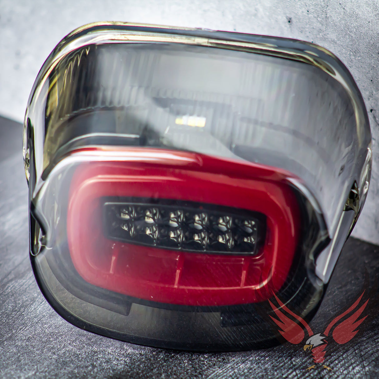 Eagle Lights HALOS Layback LED Tail Light with Turn Signals for Harley-Davidson® 2021 - Current Low Rider Models