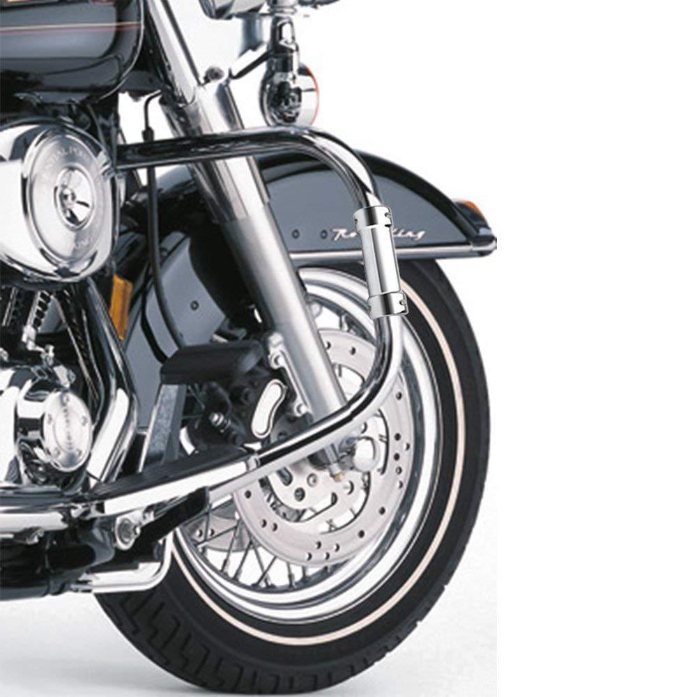 Specialty LED Turn Signals - Eagle Lights Motorcycle Highway Bar Light Switchback Driving Lights DRL Turn Signal (White Amber LED For Crash Bars Harley Davidson Touring Bikes)