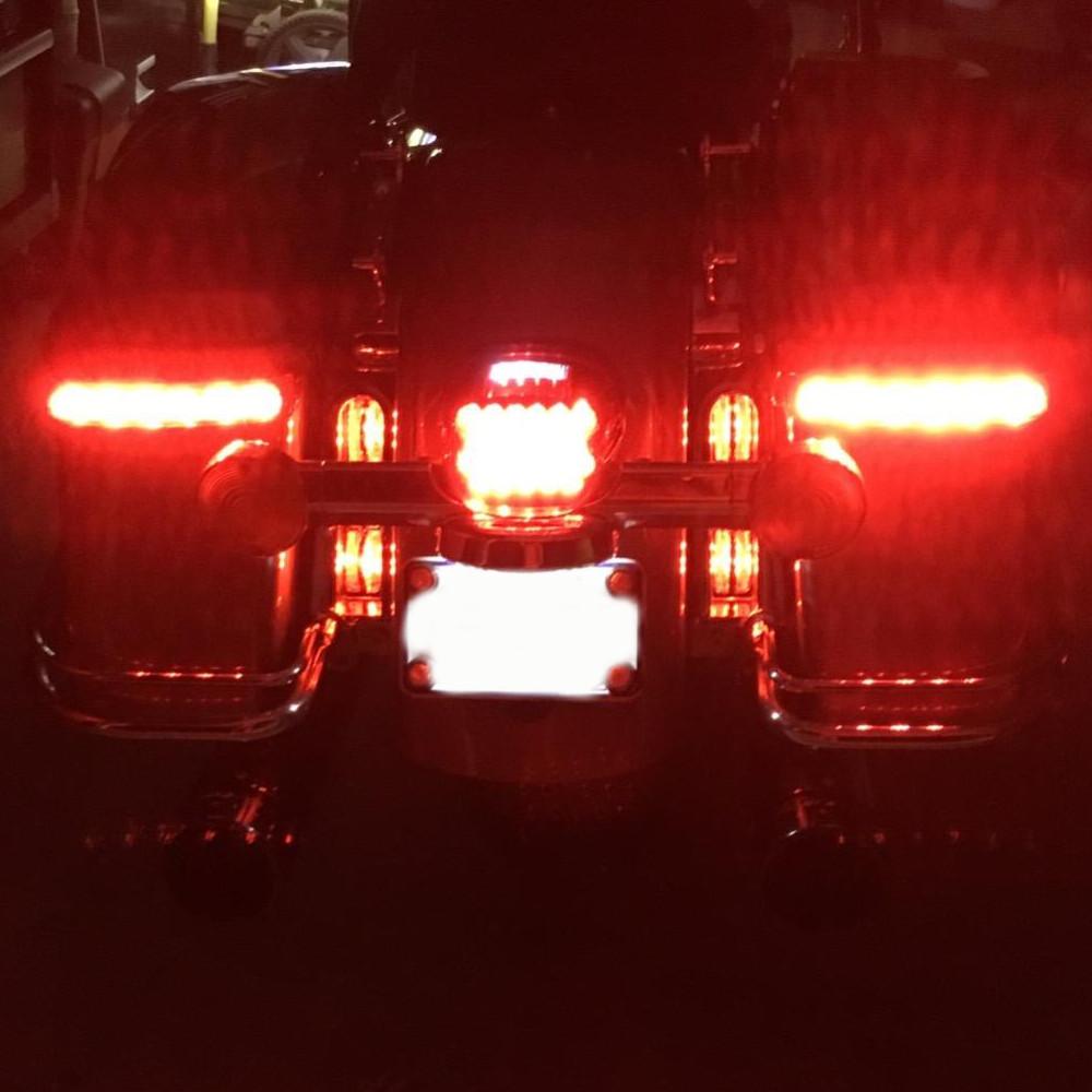 Eagle Lights Saddlebag LED Tail Lights with Turn Signals, Running Lights and Brake Lights for 2014 to Current Harley-Davidson® Touring Models