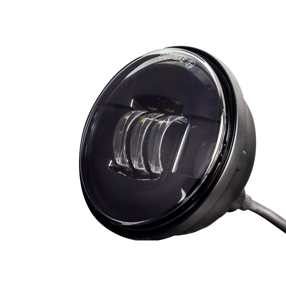 Eagle Lights 7" LED Headlight and 4.5" LED Passing Light Kit for Harley-Davidson® and Indian® - Generation II / Black