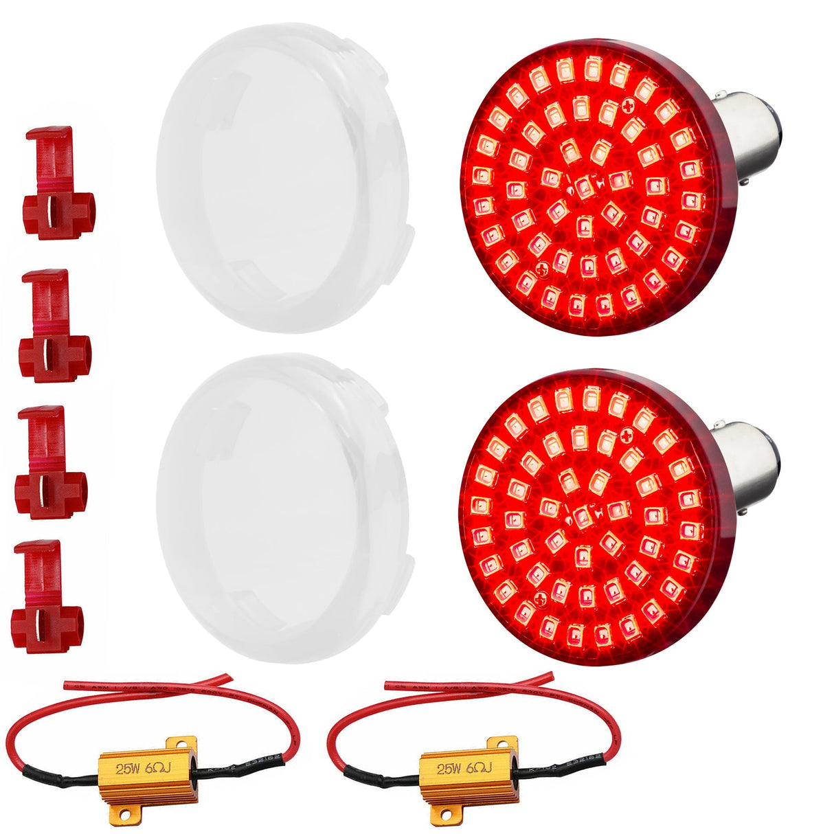 Eagle Lights SUNBURST Rear 2" LED Turn Signals for Harley-Davidson®