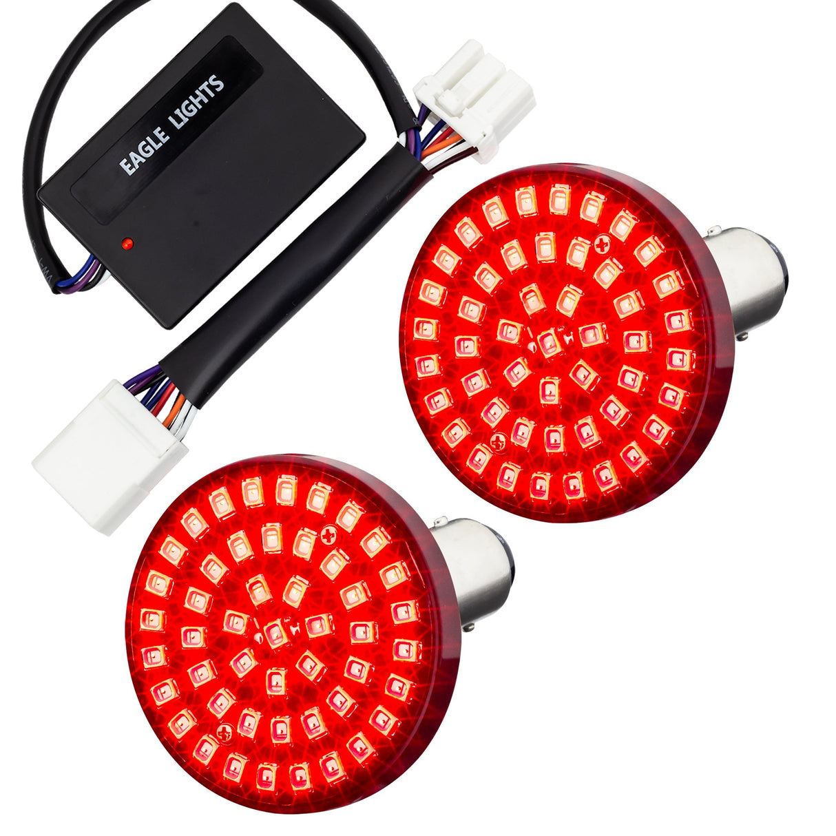 Eagle Lights SUNBURST Rear 2" LED Turn Signals for Harley-Davidson®