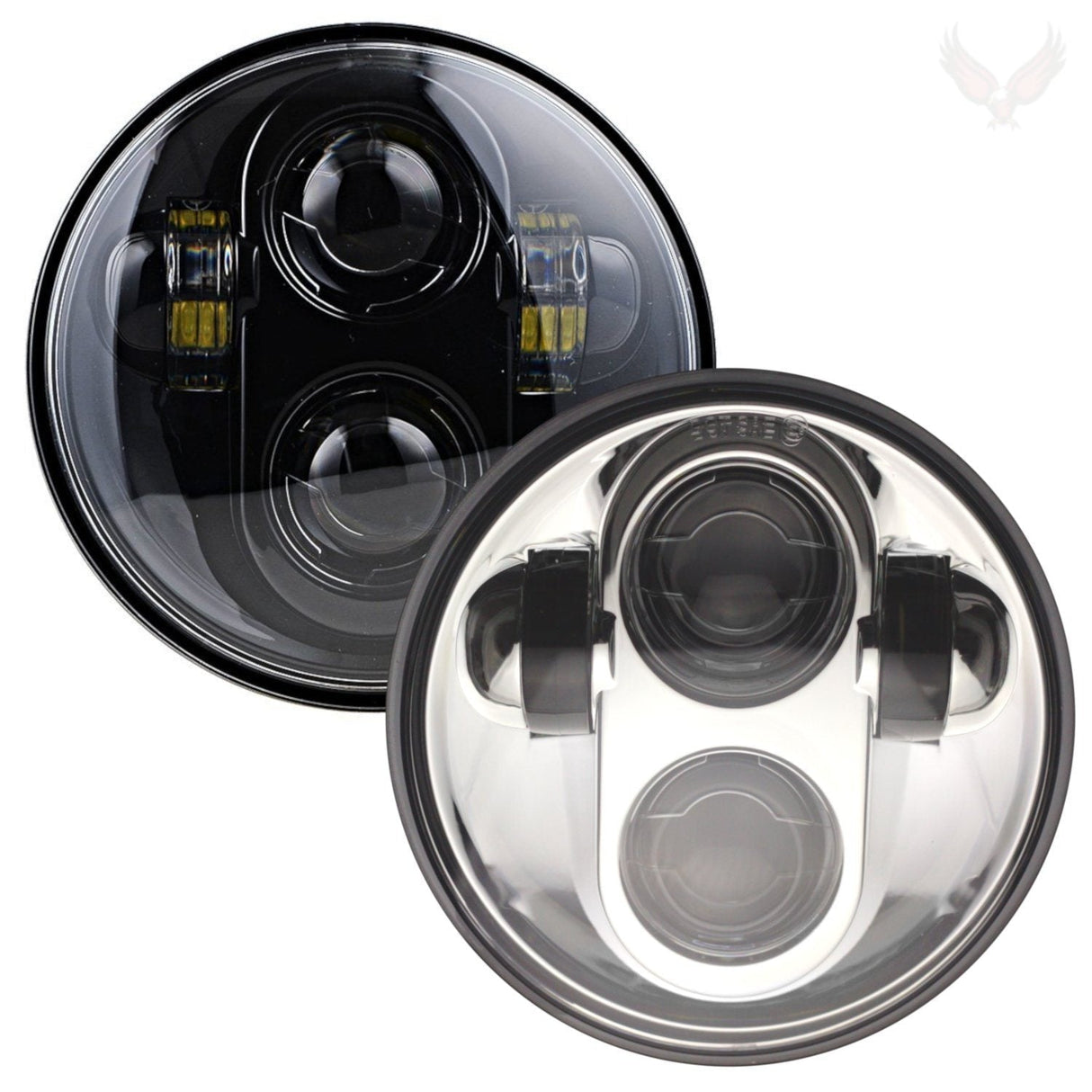 Eagle Lights 5 3/4" LED Headlight For Harley-Davidson® and Indian Motorcycles - Generation II