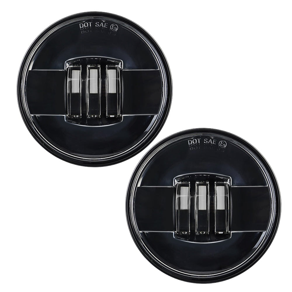 Eagle Lights 7" LED Headlight and 4.5" LED Passing Light Kit for Harley-Davidson® and Indian® - Generation II / Black