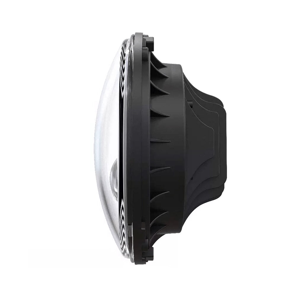 Eagle Lights 7" LED Headlight and 4.5" LED Passing Light Kit for Harley-Davidson® and Indian® - Generation II / Black