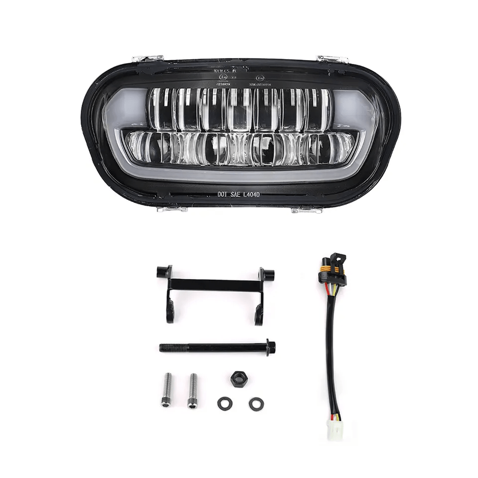Eagle Lights BRITE AF LED Headlight for 2008 - 2023 Harley-Davidson® Fat Bob Models