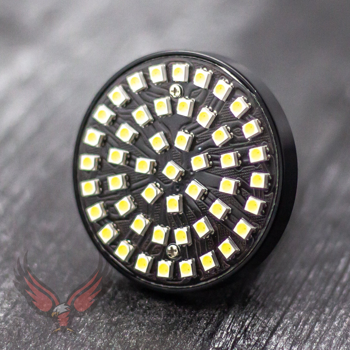 Eagle Lights SUNBURST 2" LED Turn Signals for Harley-Davidson® Motorcycles- Front 1157 / Rear 1157