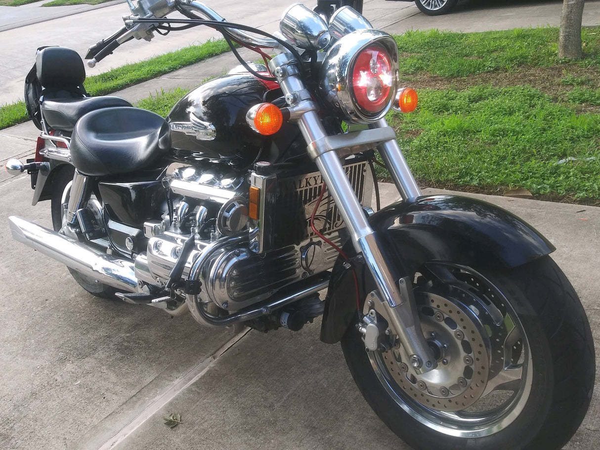 1997-2003 Honda Valkyrie Round Projection LED Headlight