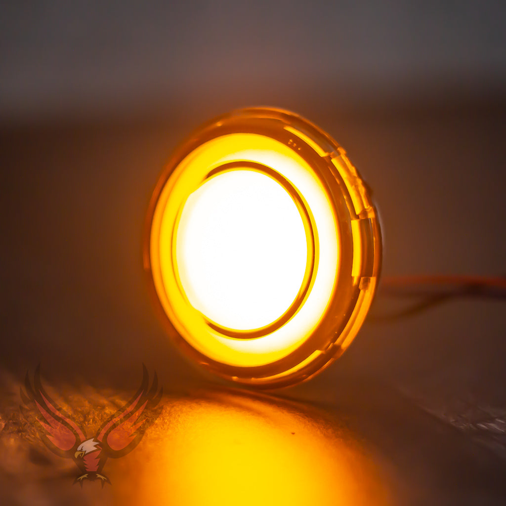 Eagle Lights HALOS 2" Front LED Turn Signals for Harley-Davidson® Motorcycles