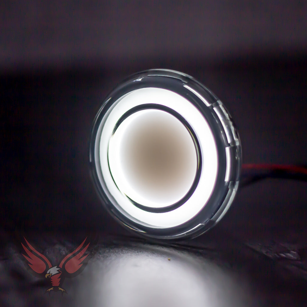 Eagle Lights HALOS 2" Front and Rear LED Turn Signals for Harley-Davidson® Motorcycles - Front (1157) / Rear (1156)