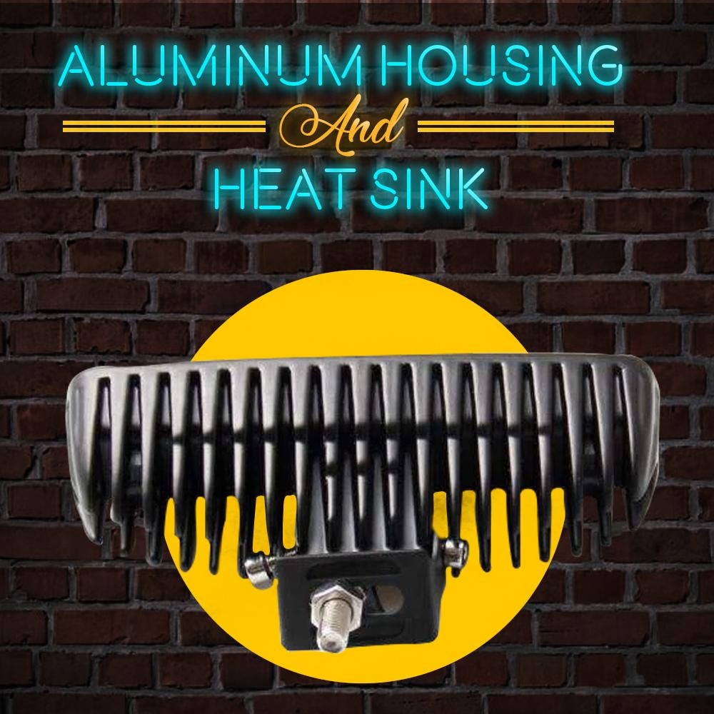 Eagle Lights Elite Series 6" LED Light Bar for Harley-Davidson® Softail and Dyna Models - 2500Lm, Flood Pattern