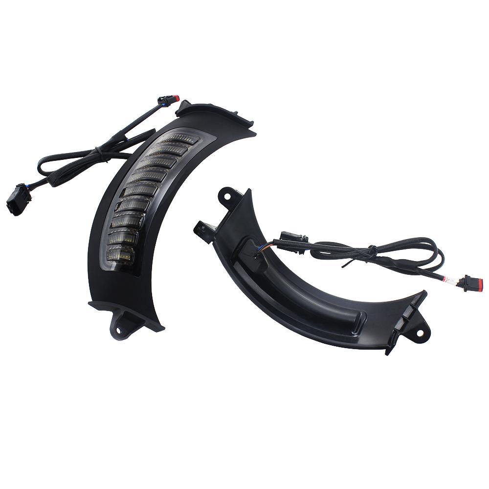 Eagle Lights Vent Insert Midnight Edition LED Running Lights and Turn Signals for Harley-Davidson® Road Glide Motorcycles