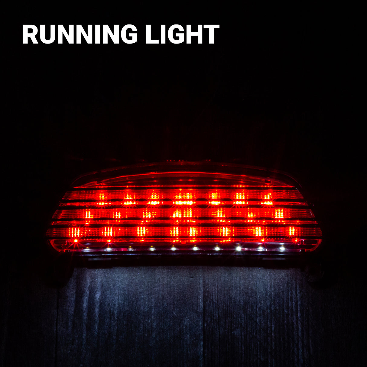 Eagle Lights Bobtail Tri-Bar LED Tail Light For Harley-Davidson® '06 - Current Softail FXST, FXSTB, FXSTC, FXSTS and FLSTSB