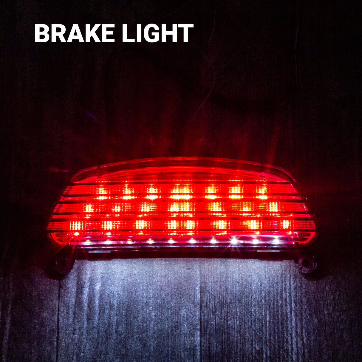 Eagle Lights Bobtail Tri-Bar LED Tail Light For Harley-Davidson® '06 - Current Softail FXST, FXSTB, FXSTC, FXSTS and FLSTSB