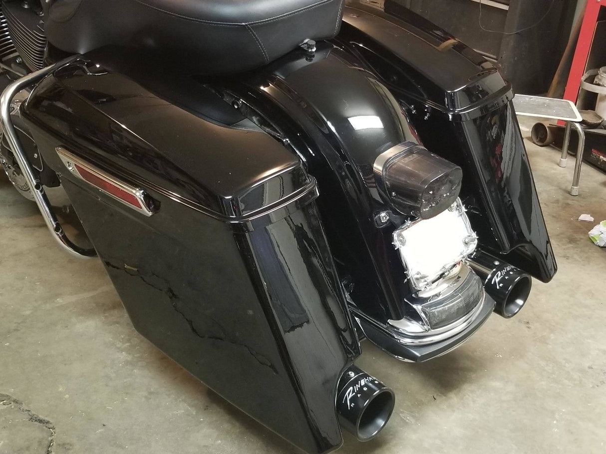 Eagle Lights Squareback LED Replacement Harley-Davidson® Softtail / Touring / Sportster / Dyna Tail Light with Built In LED Turn Signals