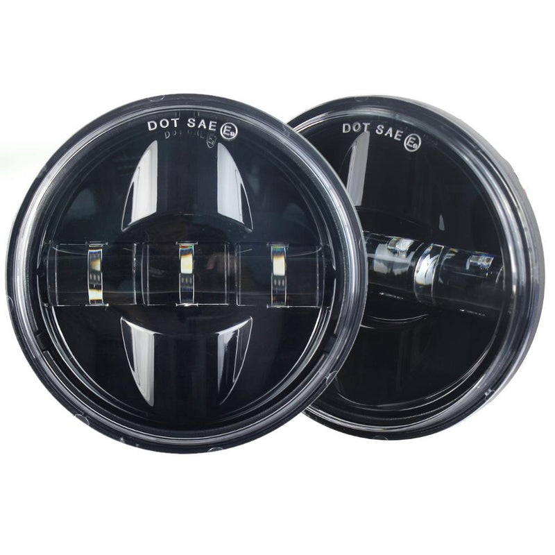 1997-2003 Honda Valkyrie Round Projection LED 7" Headlight and 4.5" Passing Lights