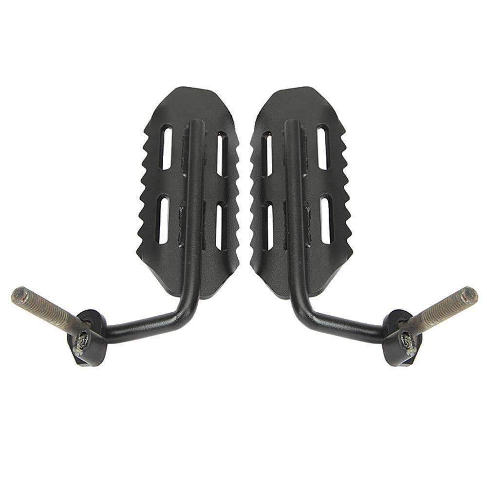 Jeep Accessories - Eagle Lights Black Steel Foot Pegs For 2007-2015 Jeep Wrangler