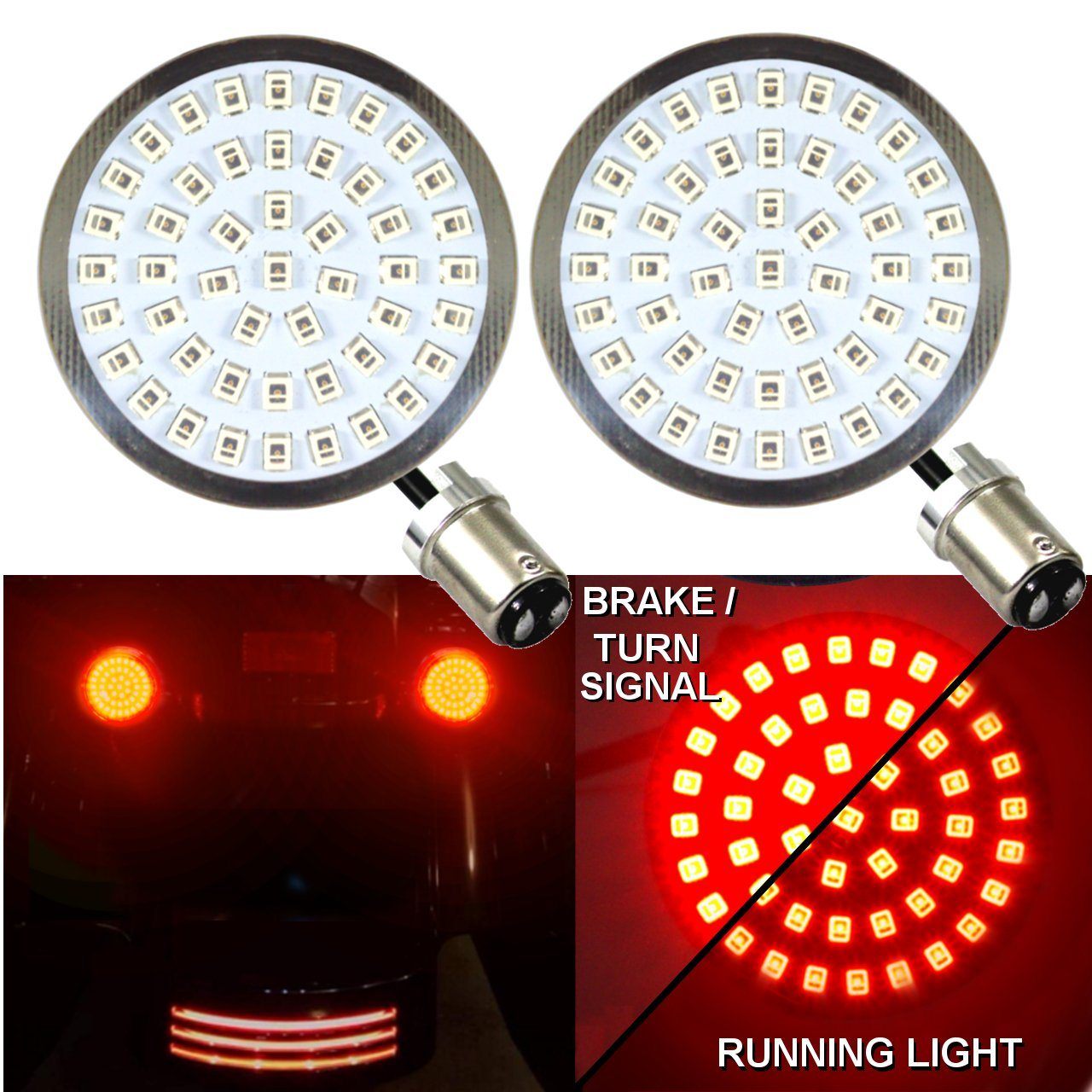 Eagle Lights | Eagle Lights Mini Bullet Rear LED Brake / Turn Signal and Running Lights - (2 Lights Included)