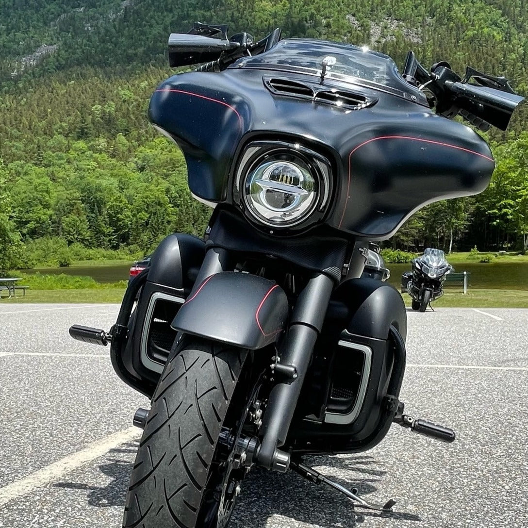 Eagle Lights Infinity Beam Series 7" Round LED Headlight for Harley-Davidson® and Indian® Motorcycles