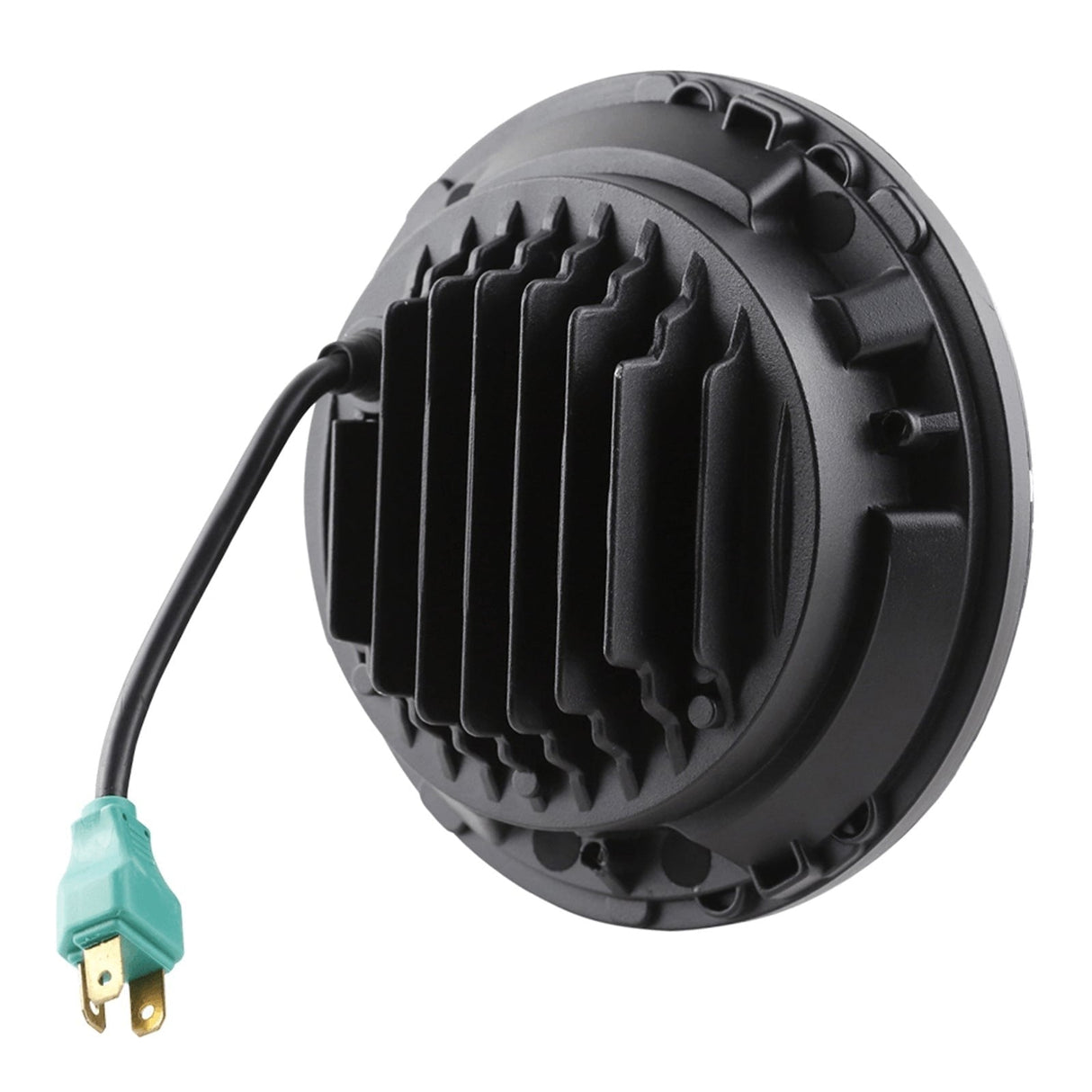 Eagle Lights 7" LED Headlight and 4.5" LED Passing Light Kit for Harley-Davidson® and Indian® Motorcycles - Generation III / Black