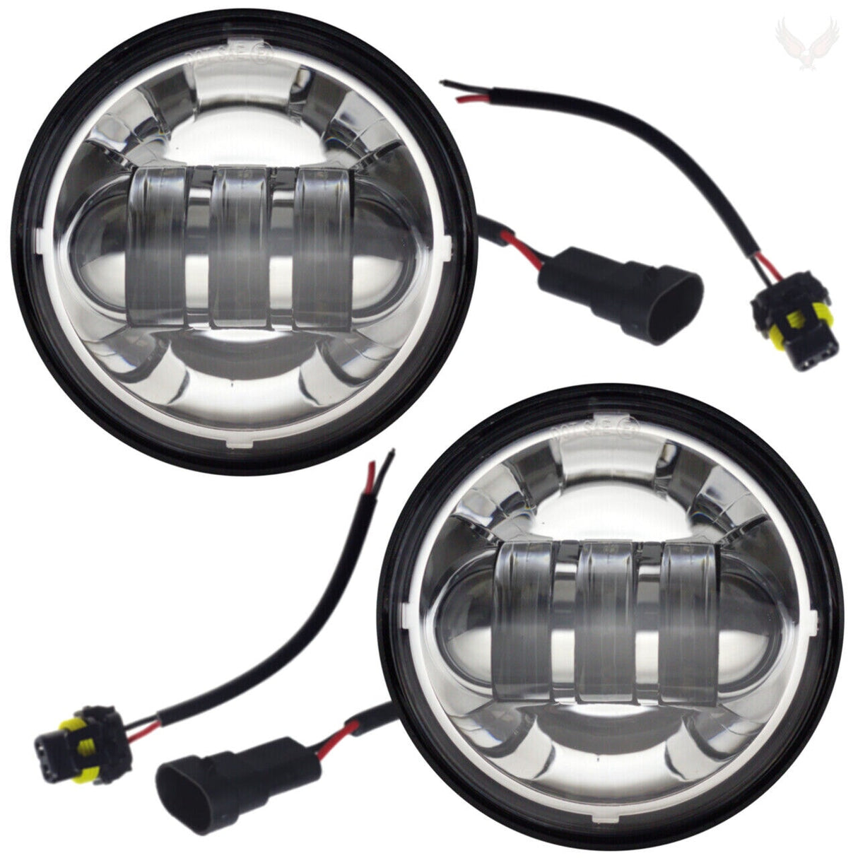 Eagle Lights 8700P 4.5" LED Passing Lamp Kit for Harley-Davidson® and Others