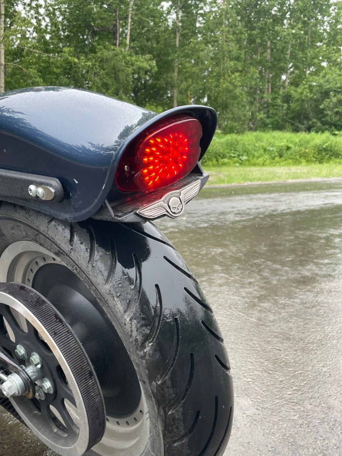 Eagle Lights' LED Low Profile Brake Light for Harley Davidson Motorcycles