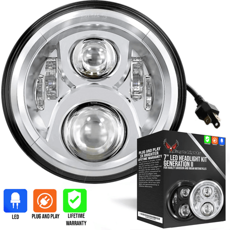 Eagle Lights Generation I vs. Generation II LED Headlights