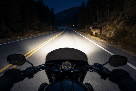 Motorcycle Headlight Foreground Washout Explained