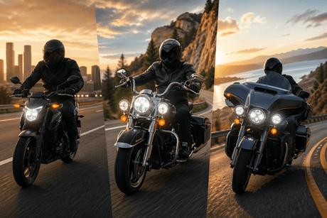 The Best Motorcycle Lighting Upgrade Path for Commuters, Weekend Riders, and Tourers
