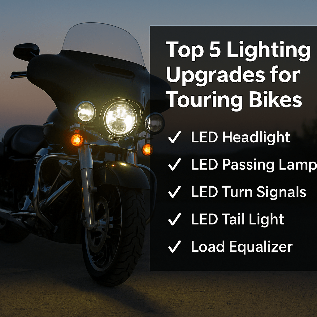 Top 5 Lighting Upgrades for Touring Bikes