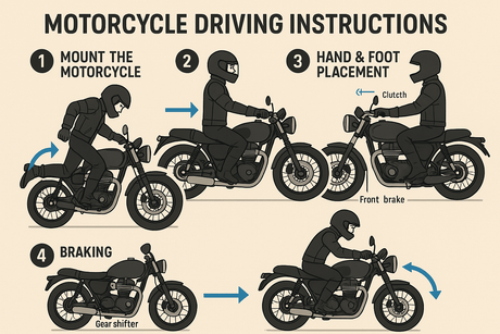 How to Drive a Motorcycle
