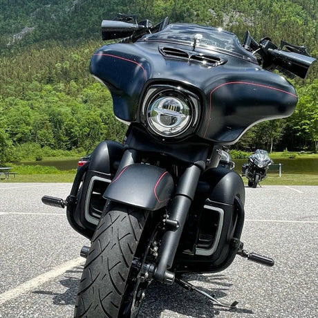 Eagle Lights Infinity Beam Series 7" LED Headlight and Eagle Lights Infinity Beam Series 5-3/4" LED Headlight : Illuminating the Road Ahead for Harley Davidson and Indian Motorcycles