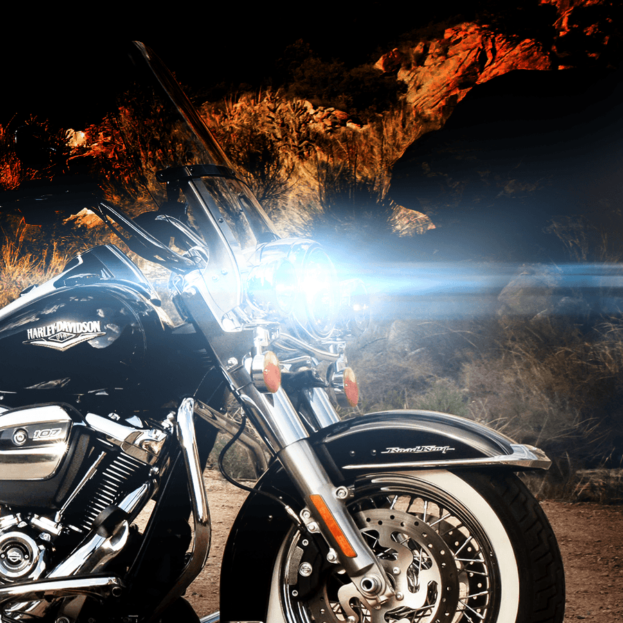 Harley-Davidson Road King LED Headlights