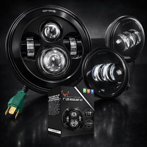7" and 4.5" LED Headlight Kits