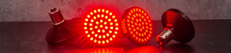 - 2" Sunburst Rear LED Turn Signals -