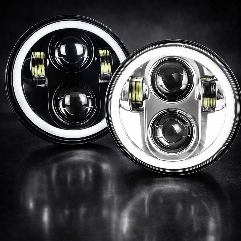 5 3/4-Inch LED Motorcycle Headlights