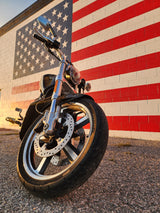 Eagle Lights V-Rod / Street Rod LED Projection Headlight with Halo Ring