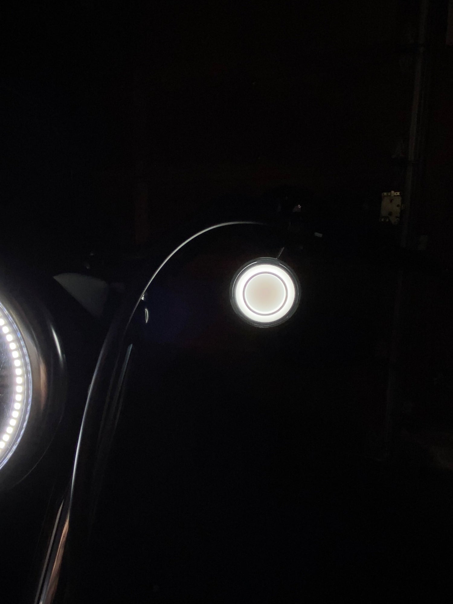Eagle Lights HALOS 2" Front and Rear LED Turn Signals for Harley-Davidson® Motorcycles - Front (1157) / Rear (1157)