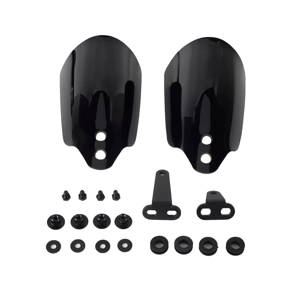 Eagle Lights HANDSHIELD Club Style Hand Guards for 2018 to Current Harley Davidson Softail Models