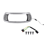 Eagle Lights HALOS DRL Bezel With Vent Inserts And White LED Running Lights for Harley-Davidson® Road Glide Motorcycles